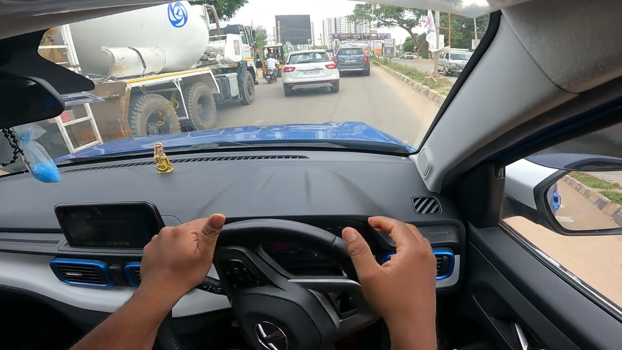 Tata Punch on Bangalore Airport Road – Relaxing Drive