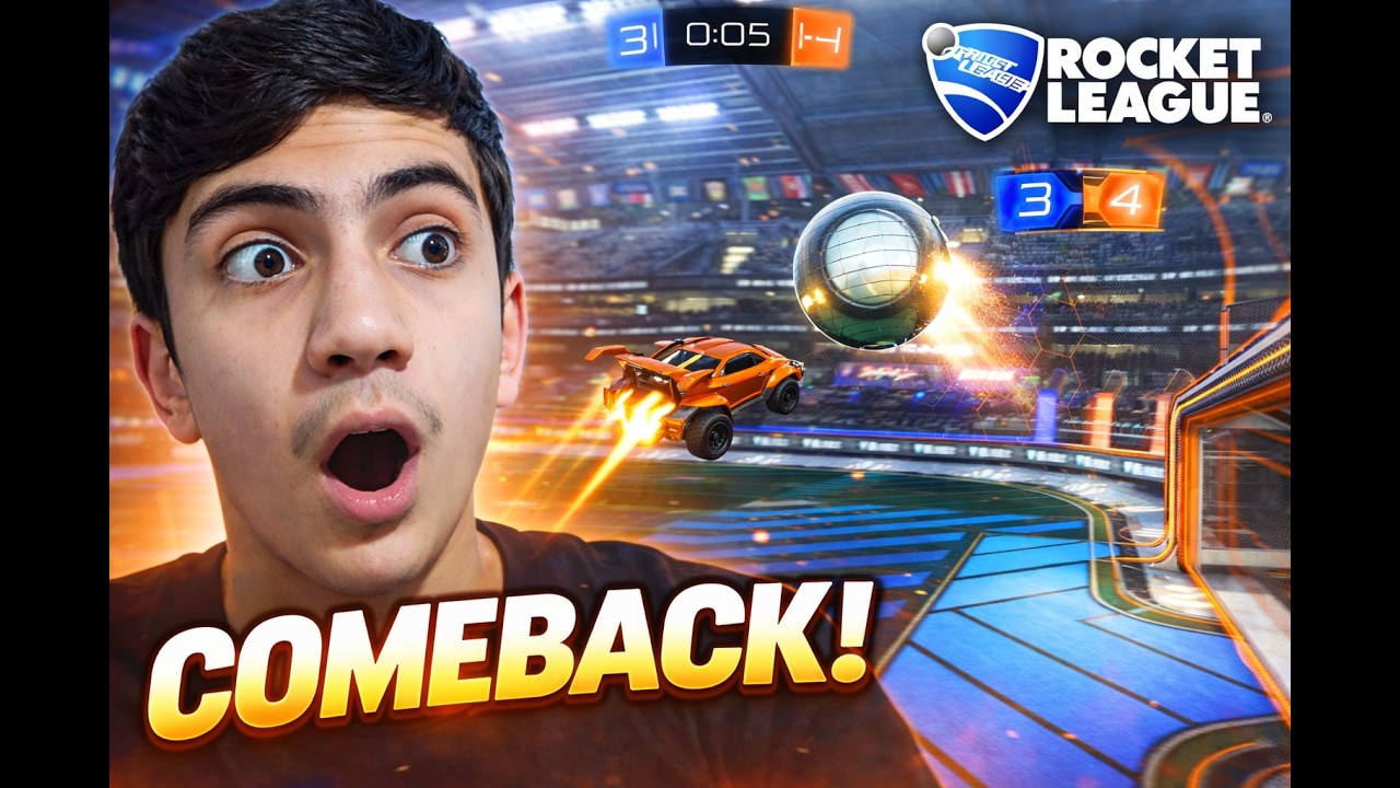 😱 0’dan Geri Dönüş! | Rocket League Comeback