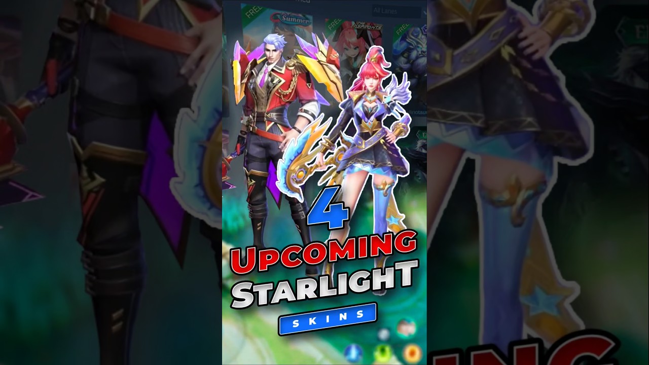 August To November 2025 Starlight Skins #moba5v5english #mobalegends5v5 #moba5v5pippin