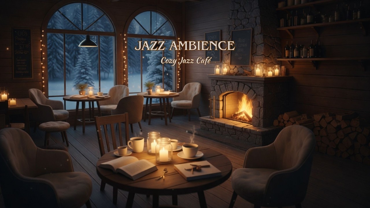 Cozy Jazz Café 🎷 Smooth Background Jazz for Focus & Calm (1 Hour)