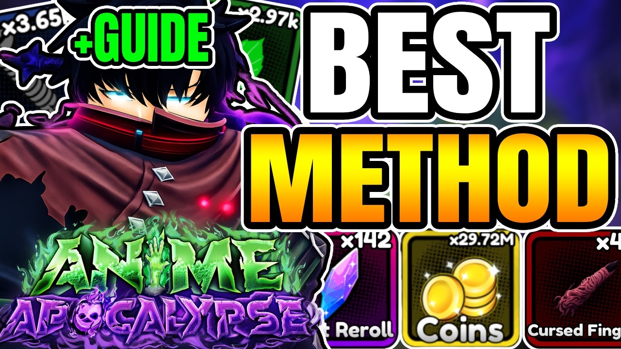 Anime Apocalypse COMPLETE Guide! Best Farming Methods & Tier List