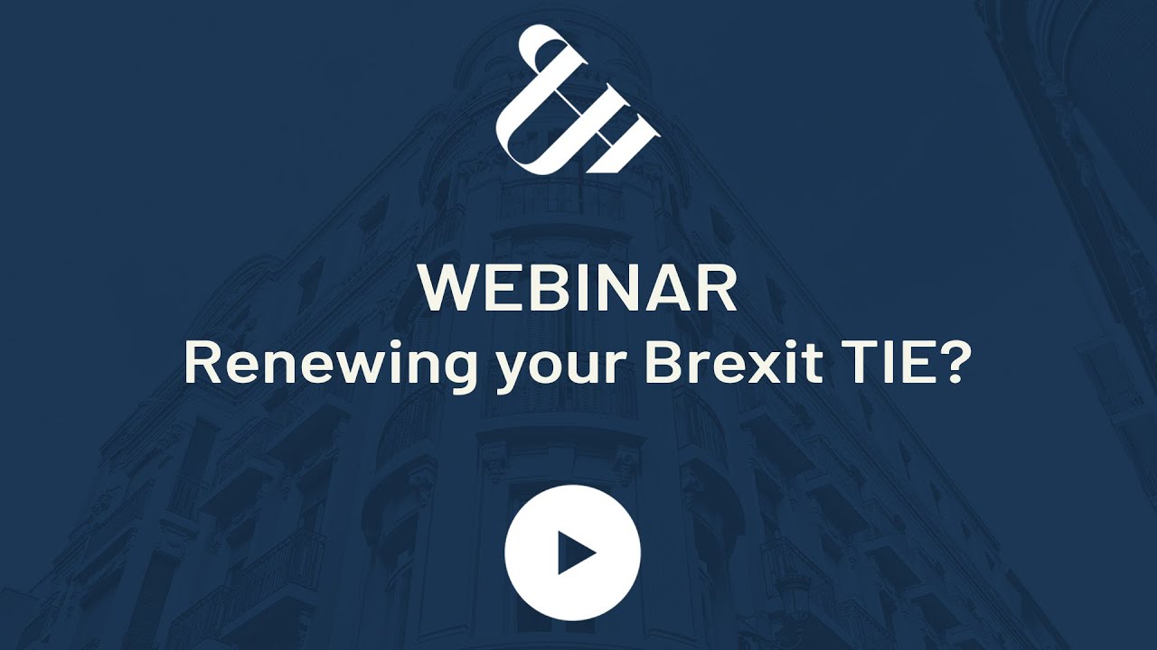 Renewing your Brexit TIE?
