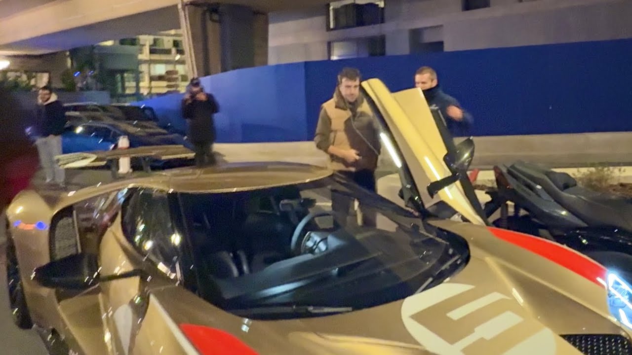 FERNANDO ALONSO & FLAVIO BRIATORE SPOTTED w/ HIS NEW FORD GT HERITAGE AT CIPRIANI MC@emman25MC