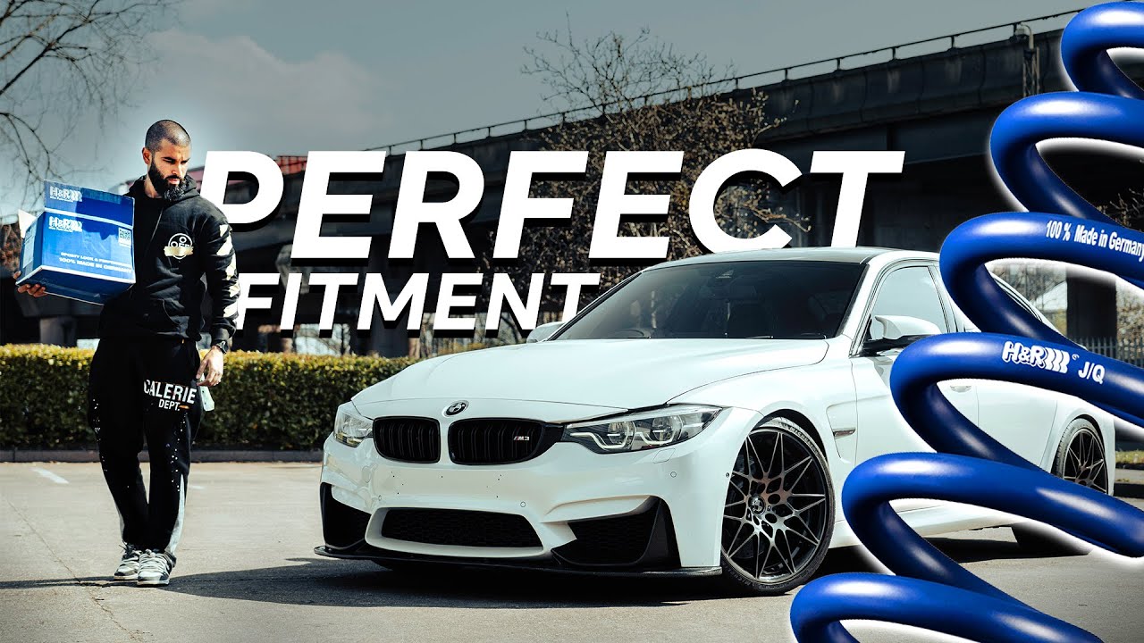 SLAMMING my F80 M3 Competition | Lowering with H&R Springs