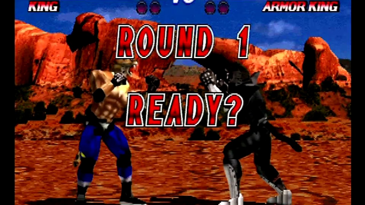 Tekken 2 (PlayStation) Arcade Mode as King