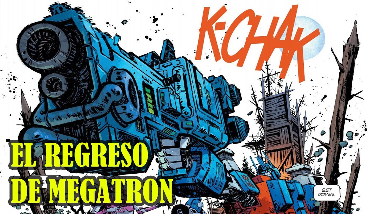 TRANSFORMERS COMIC Nº18 SKYBOUND -  MEGATRON HA REGRESADO!!!