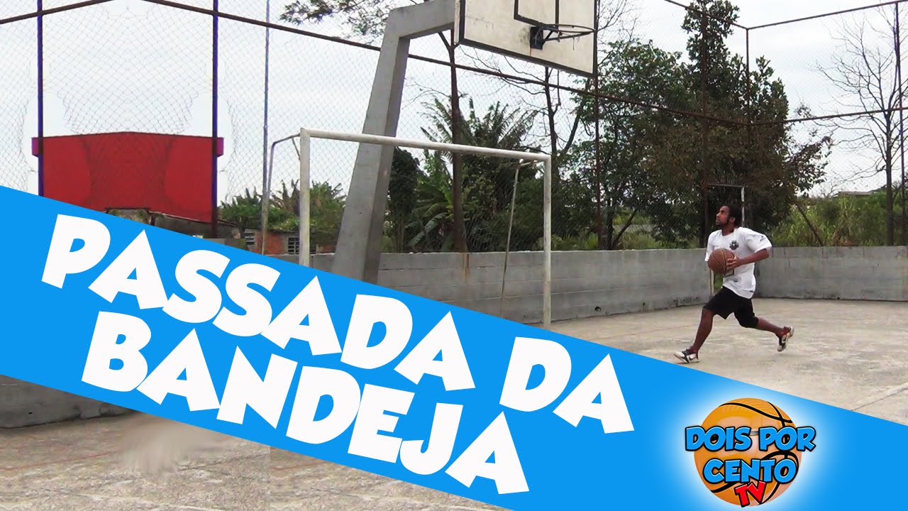 COMO FAZER A PASSADA CERTA NA BANDEJA - TUTORIAIS BASQUETE/BASQUETE DE RUA