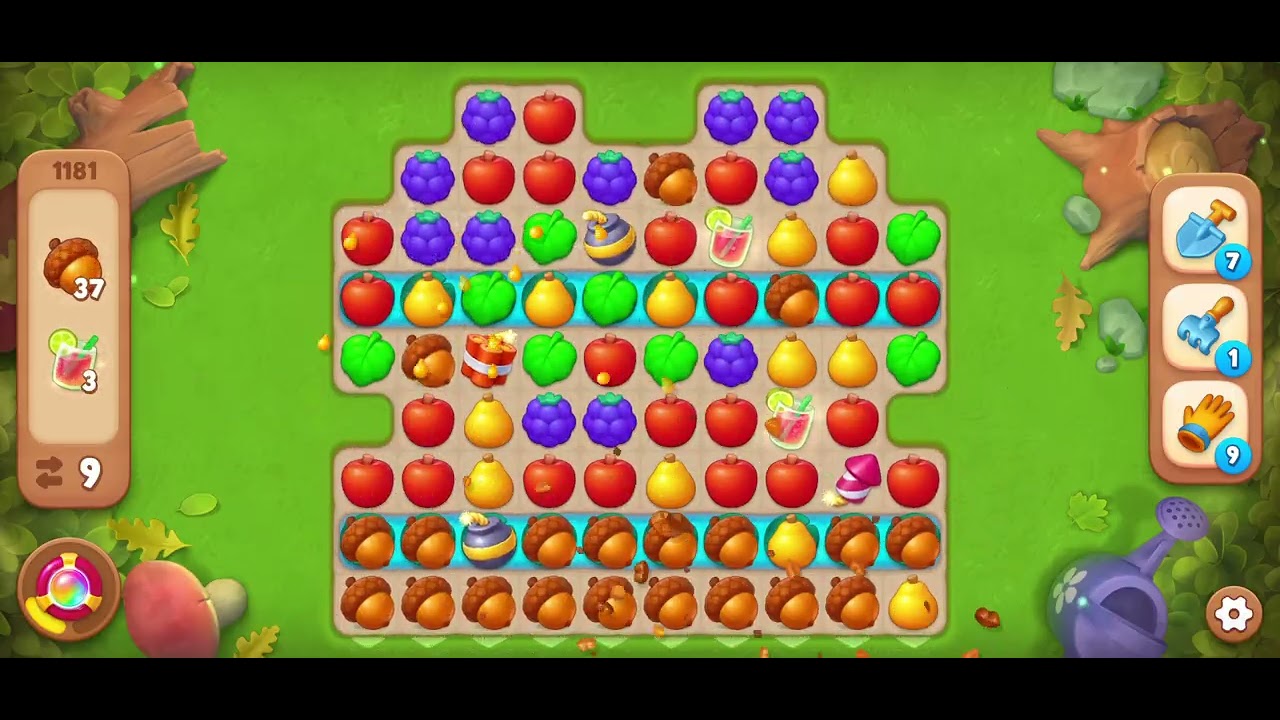 Gardenscapes Level 1181