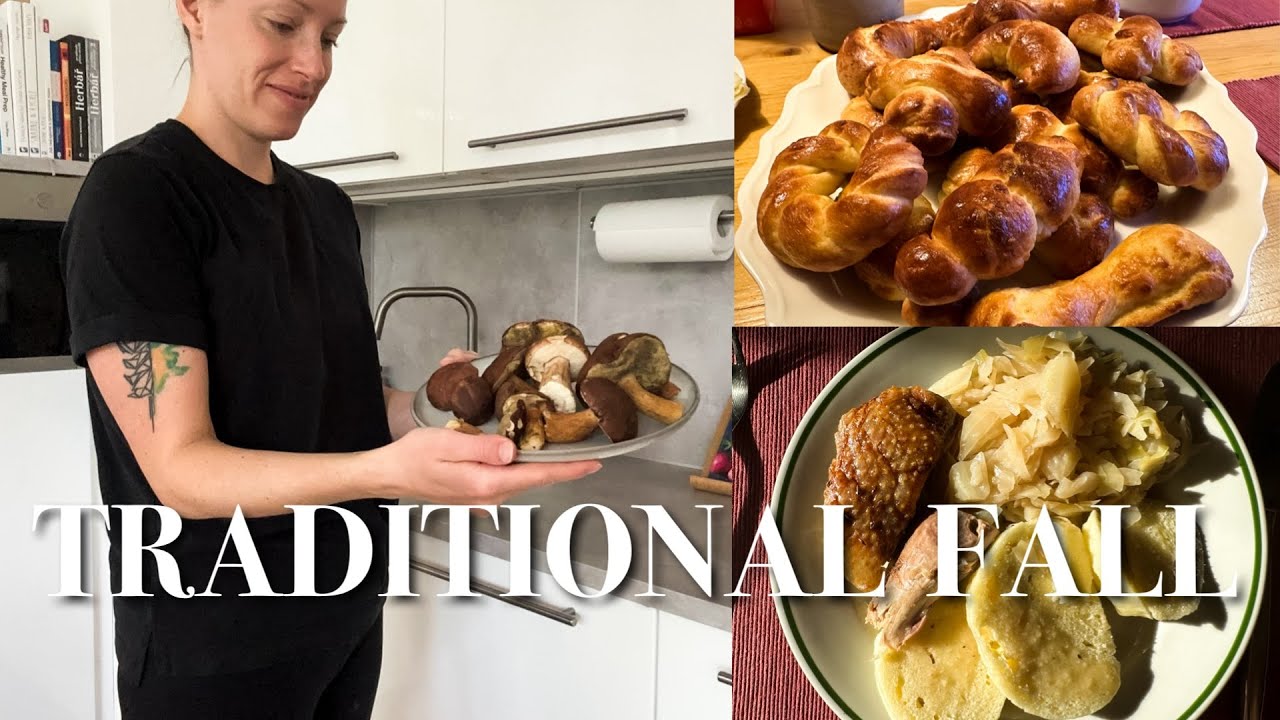 Traditional fall cooking in my Czech family
