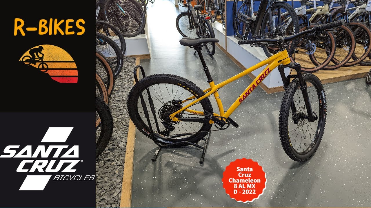 Santa Cruz Chameleon 8 AL MX D - 2022 Golden Yellow - WALK -AROUND