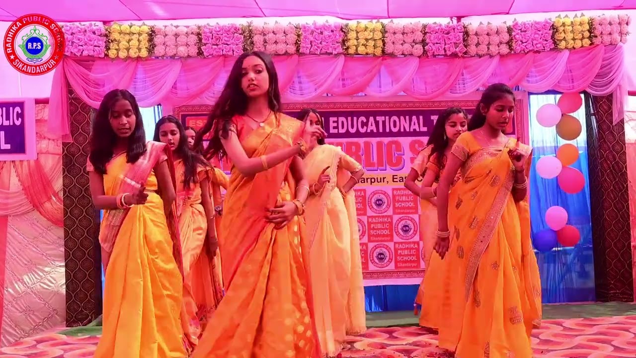 Nari Komal Hai Kamzor Nahin | Annual Function 2026|  1985 Songs | Radhika Public School Sikandarpur 