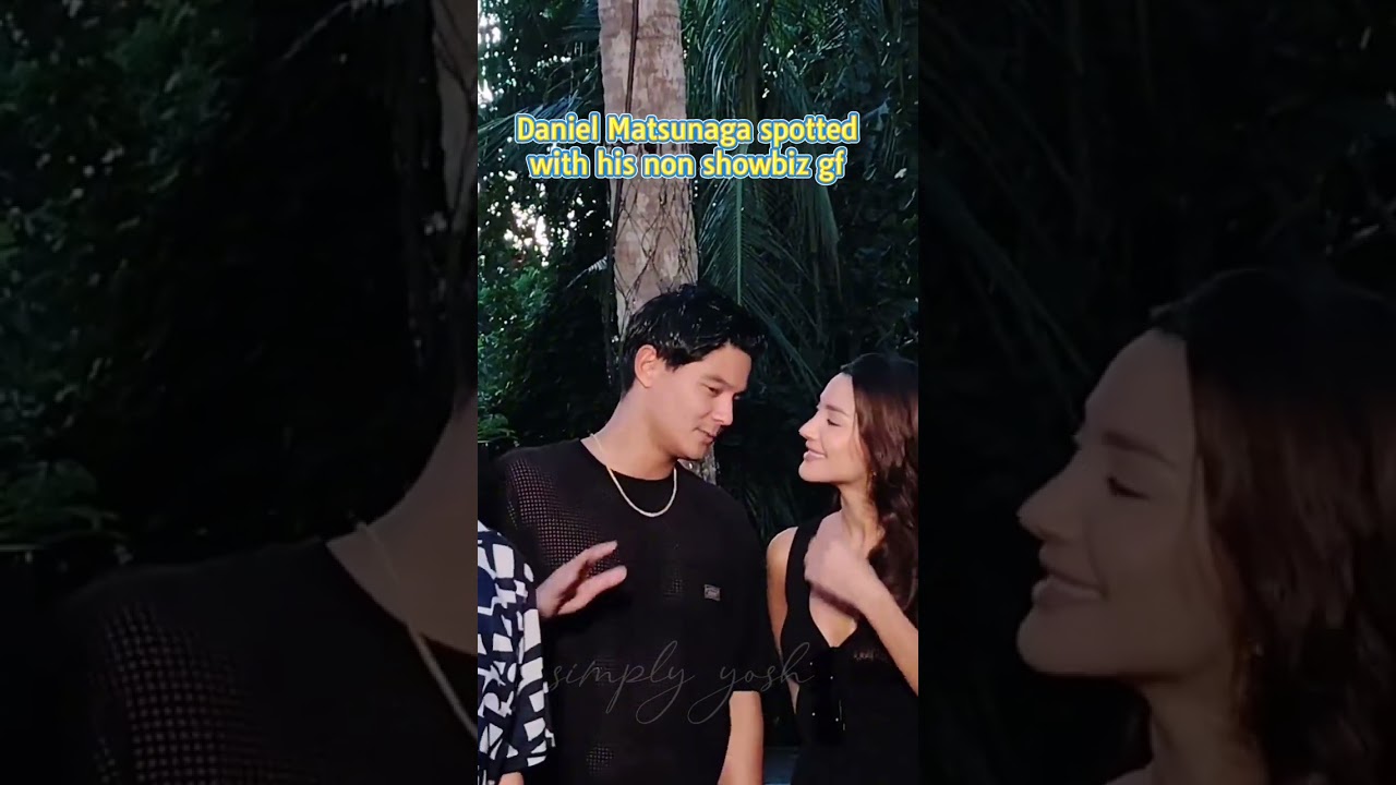DANIEL MATSUNAGA SPOTTED TOGETHER WITH HIS NON-SHOWBIZ GIRLFRIEND #danielmatsunaga #spotted