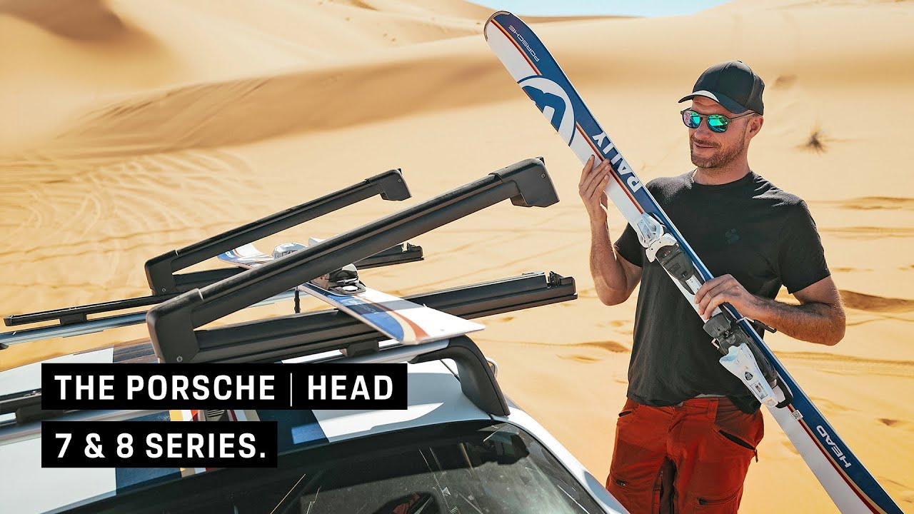 Olympic Gold Medalist Skier v Sand Dunes – Porsche 911 Dakar