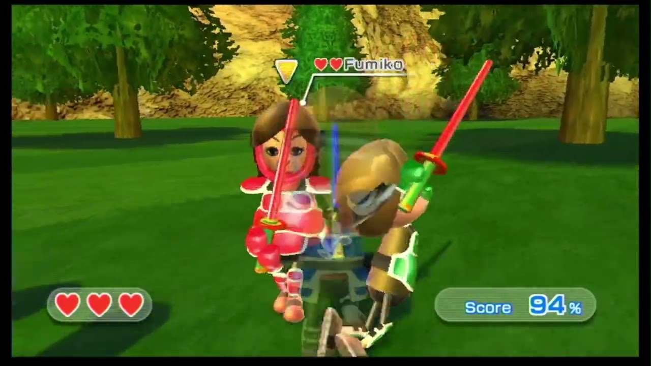 Wii Sports Resort Swordplay Showdown. All Levels 1-20.