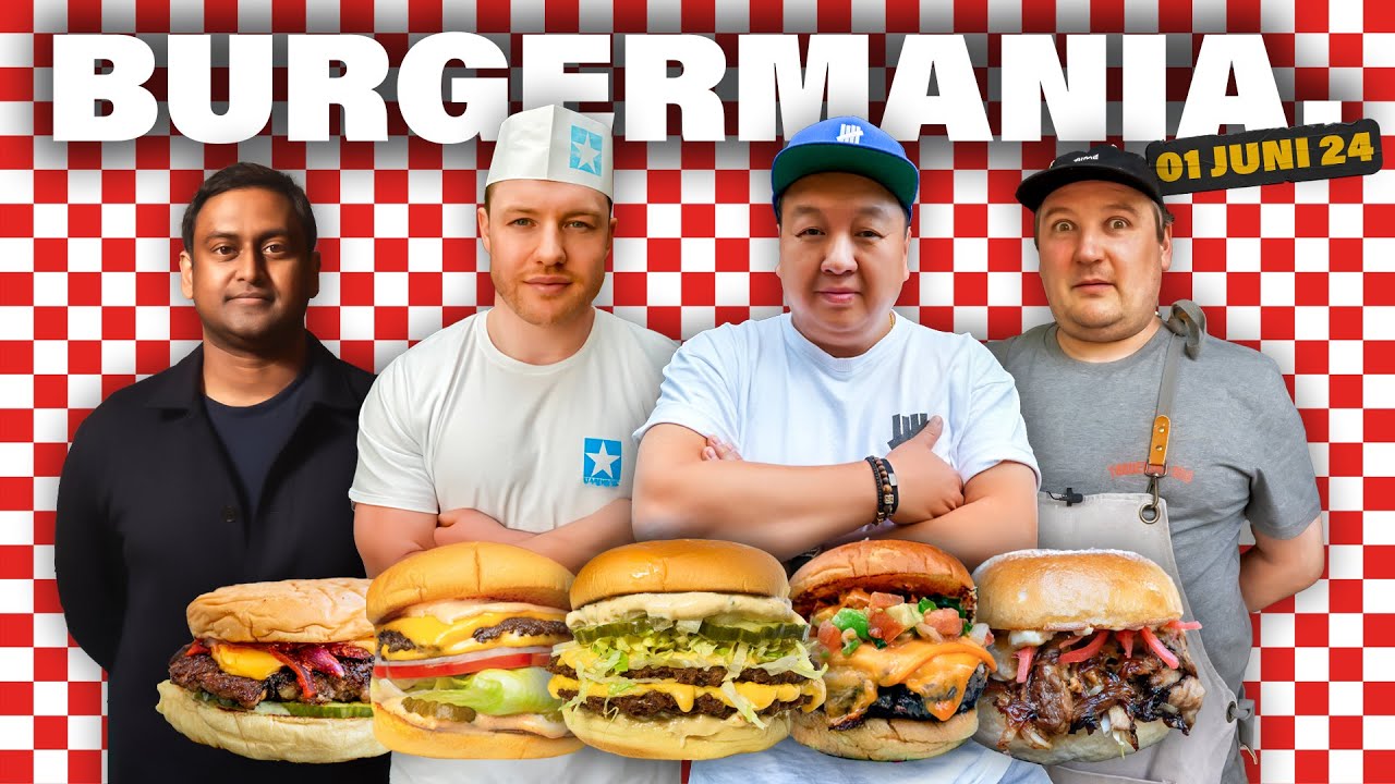 UNSER EIGENES BURGERFESTIVAL!🍔- mit THE DUC NGO, LUKAS uvm. | BURGERMANIA