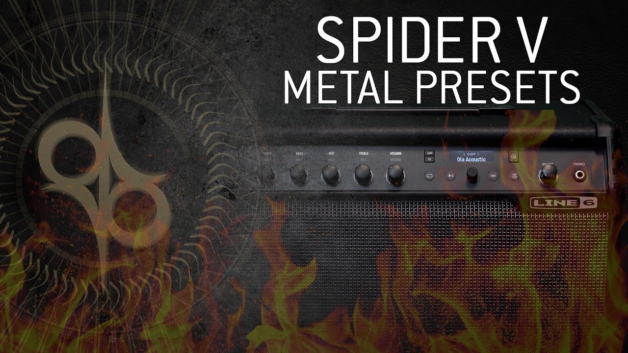 LINE 6 SPIDER V - Metal Presets