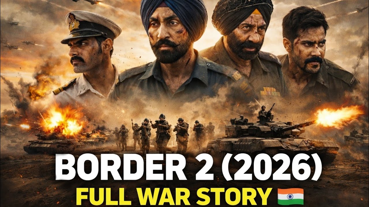 Border 2 (2026) Full Movie Explained in Hindi | India-Pakistan War | Full Film| Real War Story