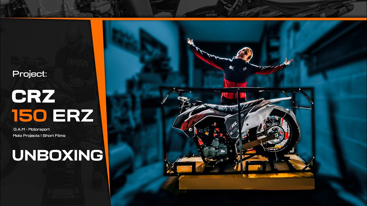 UNBOXING | Crz 150 Erz 2022 | MOTOCROSS [ENG SUBTITLES]