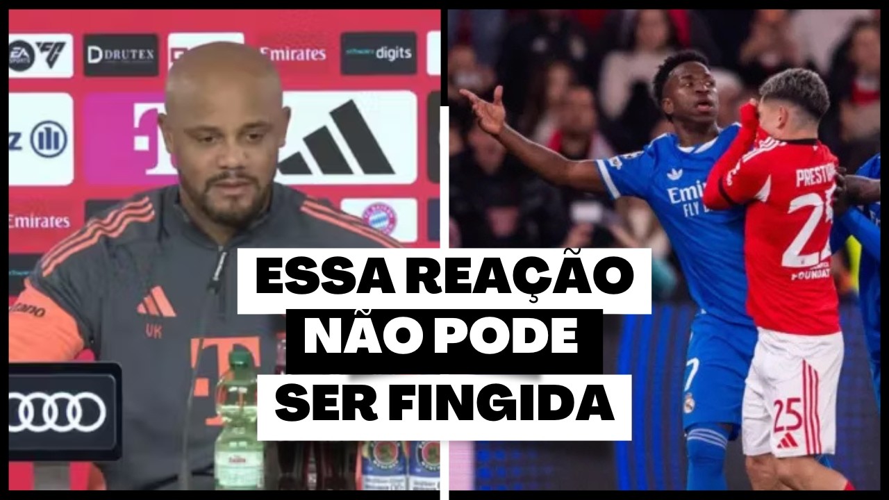 Kompany fala sobre Vini Jr e José Mourinho - Legendado em Português