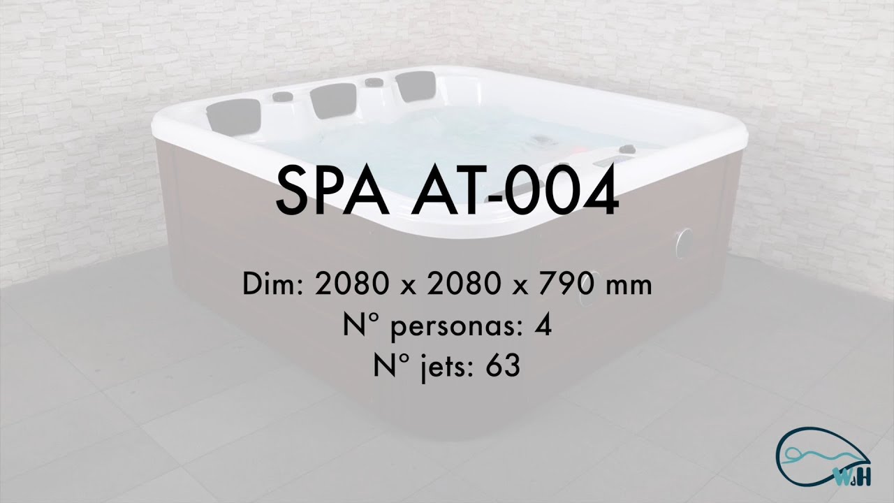 Spa jacuzzi exterior AT-004