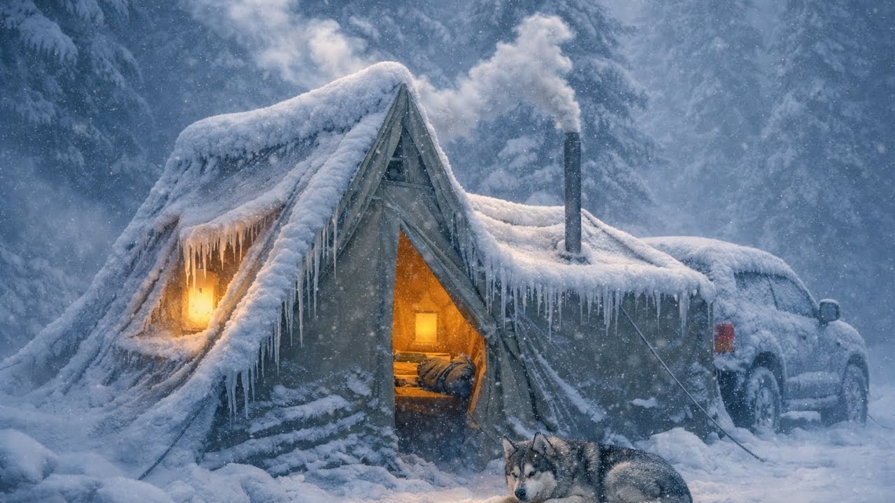 Living in -65°C Snowstorm | Extreme Cold Survival Documentary