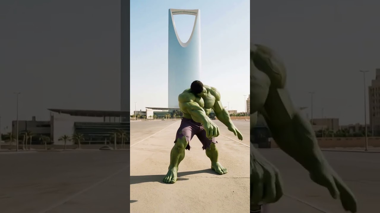 Hulk ka viral AI dance halka ne Kiya dance 🤪 