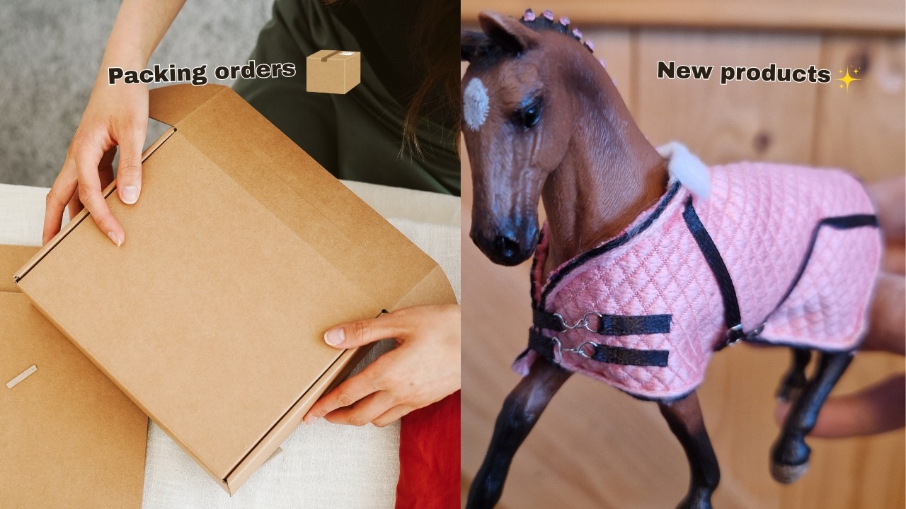 Packing Orders & Creating New Products | Small Business Day