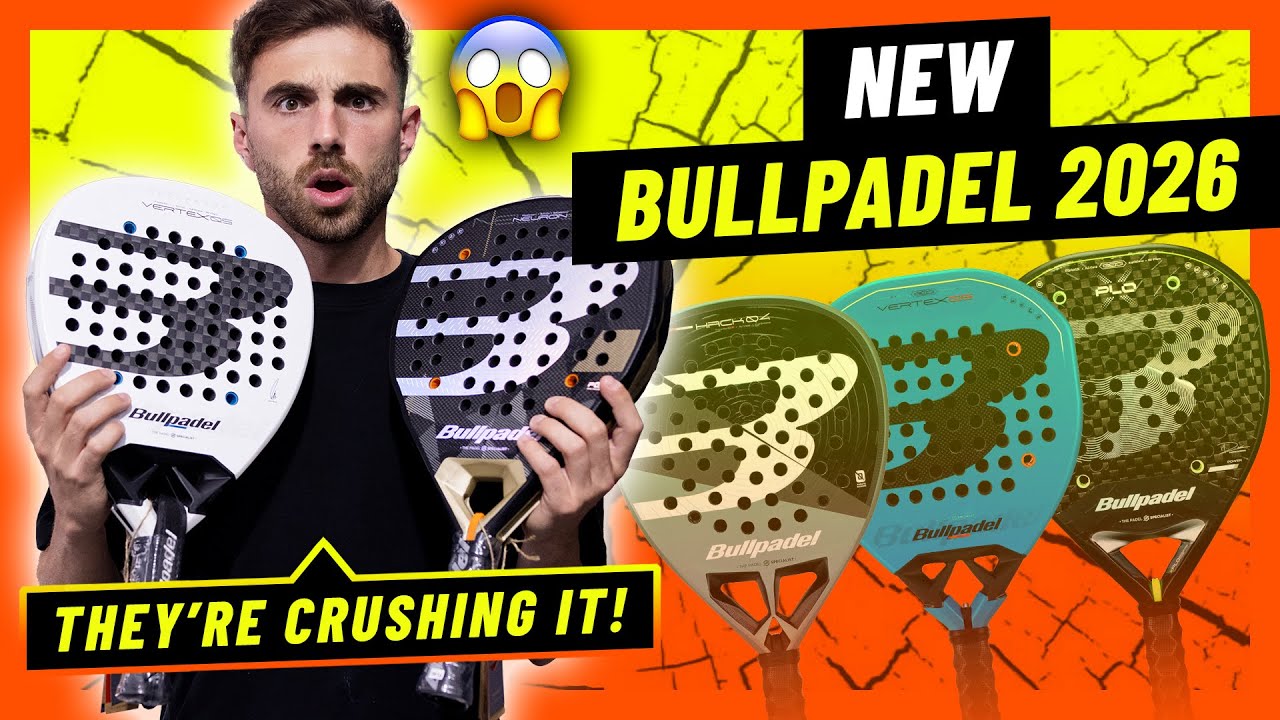 New BULLPADEL 2026 Collection 🚀 The First Padel Rackets of 2026 🔥