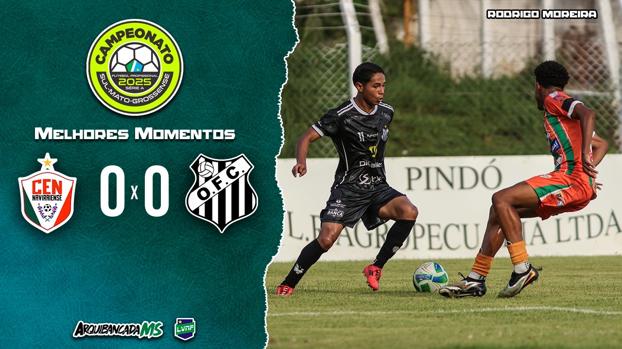 MELHORES MOMENTOS | NAVIRAIENSE 0 x 0 OPERÁRIO | CAMPEONATO SUL-MATO-GROSSENSE 2026