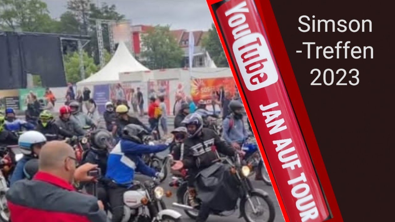#Simson Treffen Suhl 2023 Ausfahrt