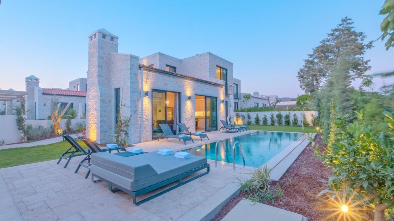 Bodrum Ortakent Luxury Private Villa with Pool | Bodrum, Turkey | Hotel Review ⭐