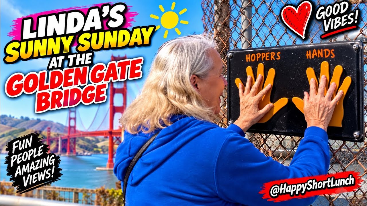 Linda’s Sunny Sunday At The Golden Gate Bridge@HappyShortLunch 