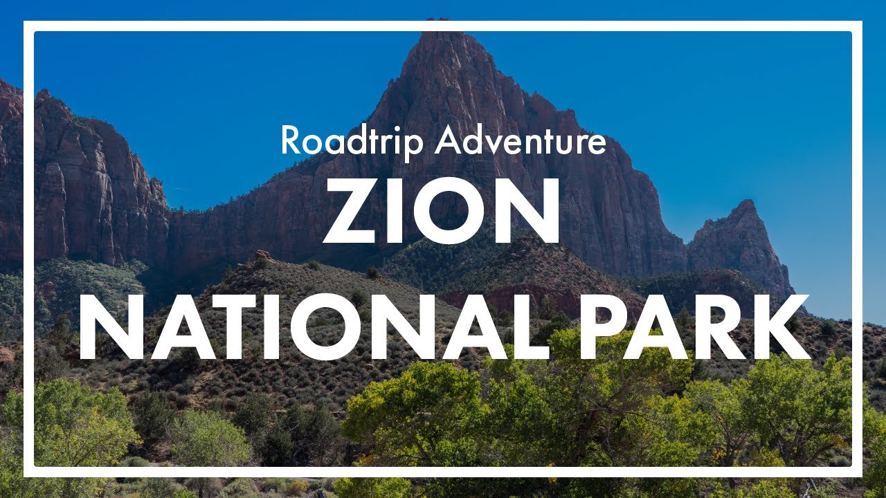 Zion National Park - Canyon Overlook Drive | POV Scenic Drive Adventure | Gopro Hero 10 Black