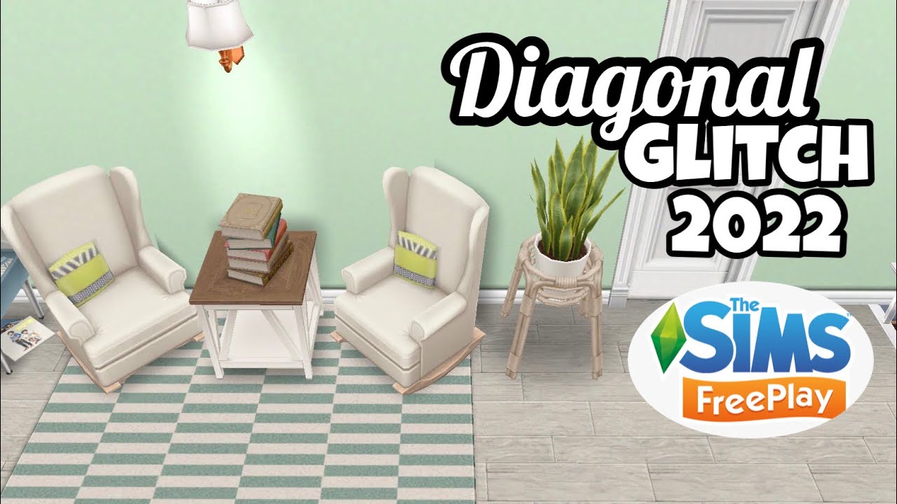 HOW TO: Diagonal Glitch 2022| Sims FreePlay