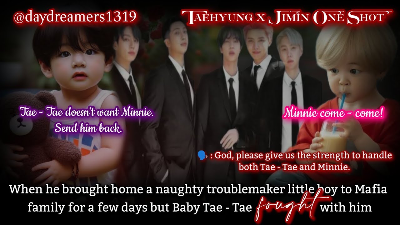 When he brought home a little boy for few days but Baby Tae - Tae fought with him[Taehyung One Shot]