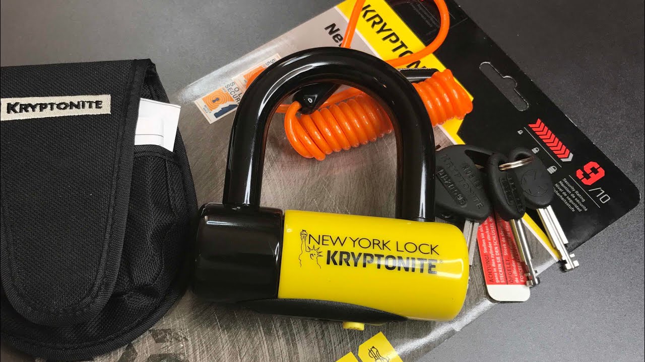 [543] Kryptonite New York Disc Brake Lock Picked and Disassembled