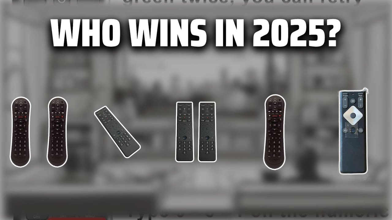 The Top 5 Best Xfinity Remote in 2025 - Must Watch Before Buying!