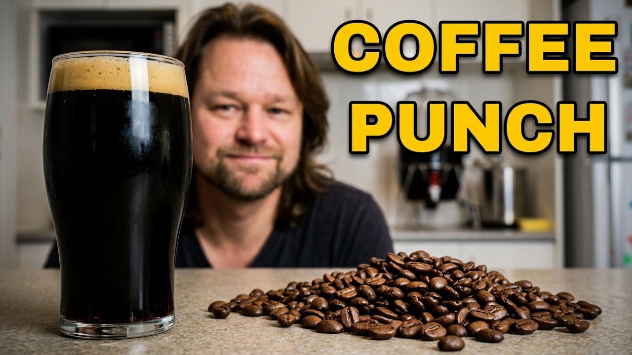 Coopers Stout with coffee