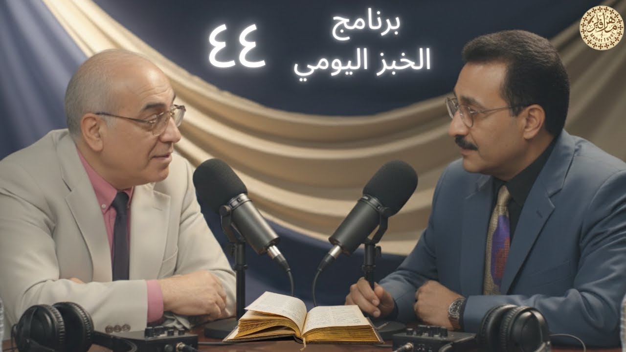 الحلقه  رقم 44|برنامج الخبز اليومى الأخ/ ماهر فايز مع د/عادل نصحى