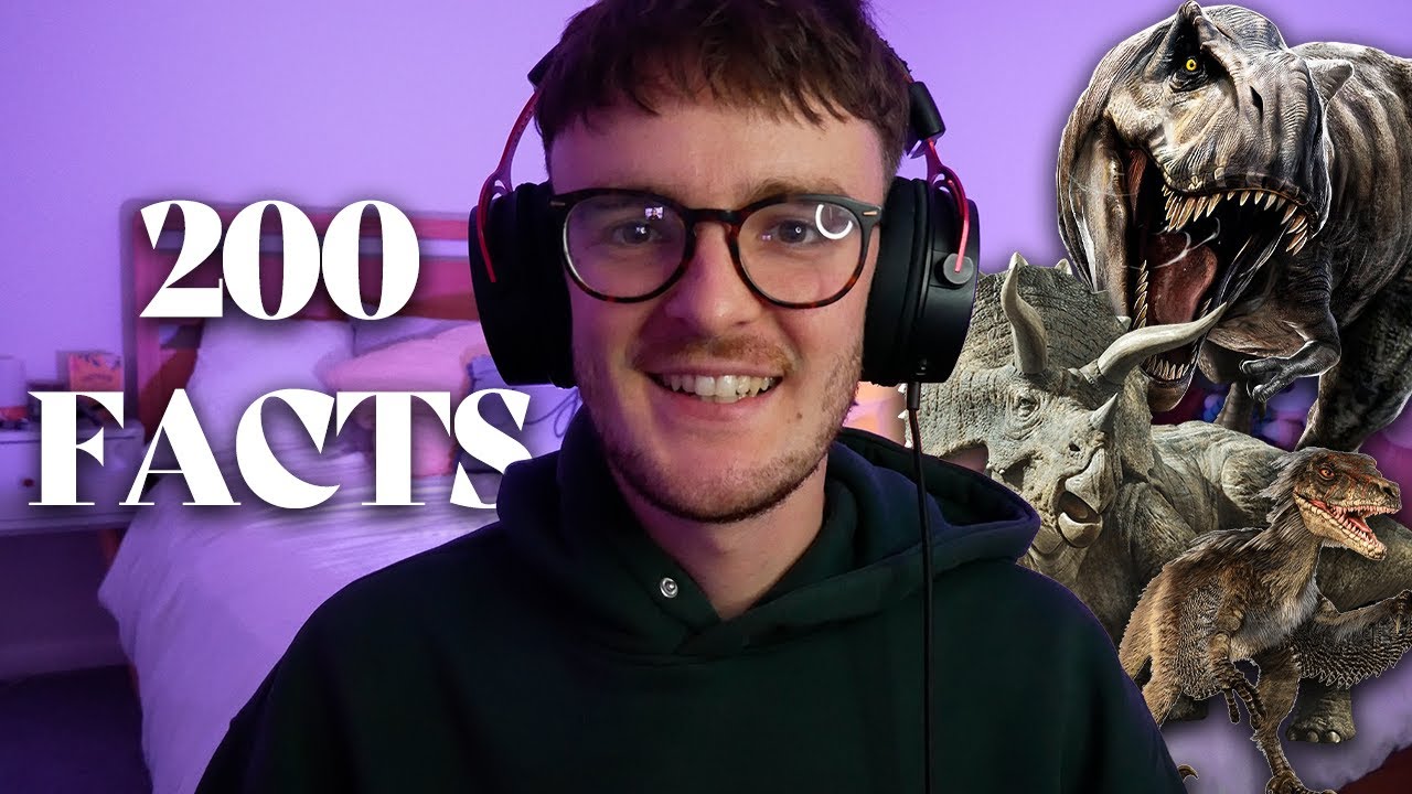 ASMR 200 Facts About 200 DINOSAURS! (Whispered)