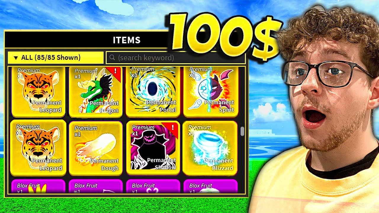 I Bought 10 Blox Fruits Accounts For $100