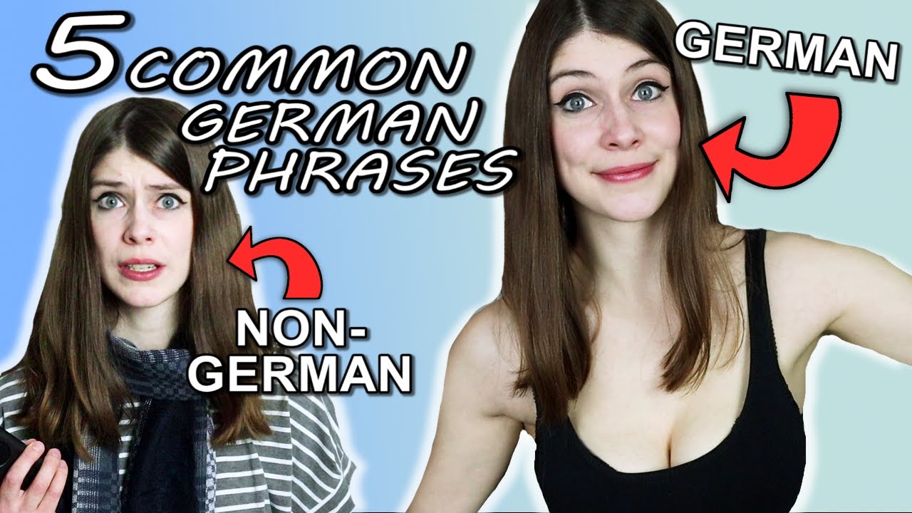 5 GERMAN PHRASES Most Non-Germans Find SUPER WEIRD