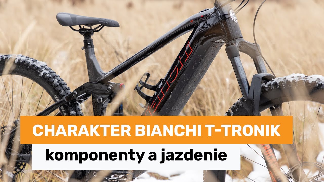Charakter ebiku Bianchi T-Tronik - komponenty a jazdenie