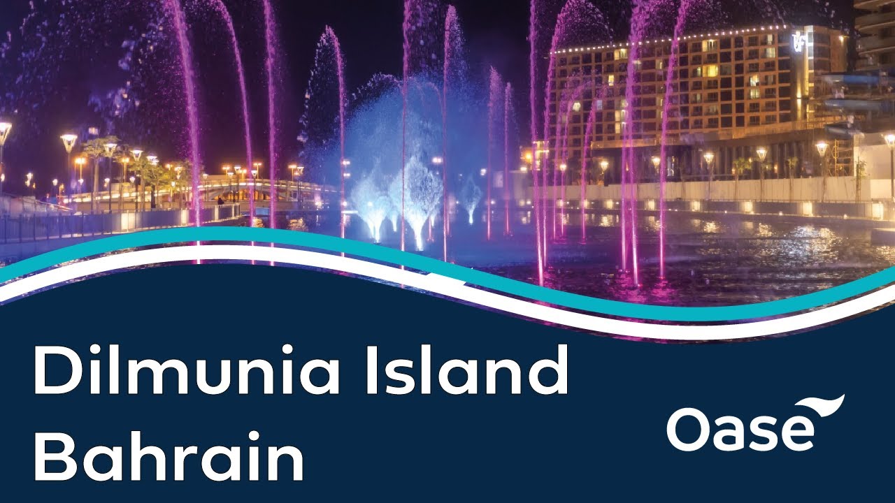 OASE | Fountain Technology | Design Fountain | Dilmunia Canal | Dilmunia Island, Bahrain