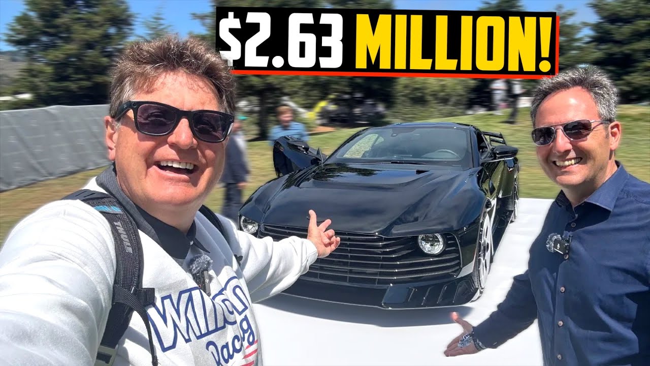 $500 Million Worth Of The Most Exotic, Rare & Desirable Super Cars - 2025 Quail Monterey! 