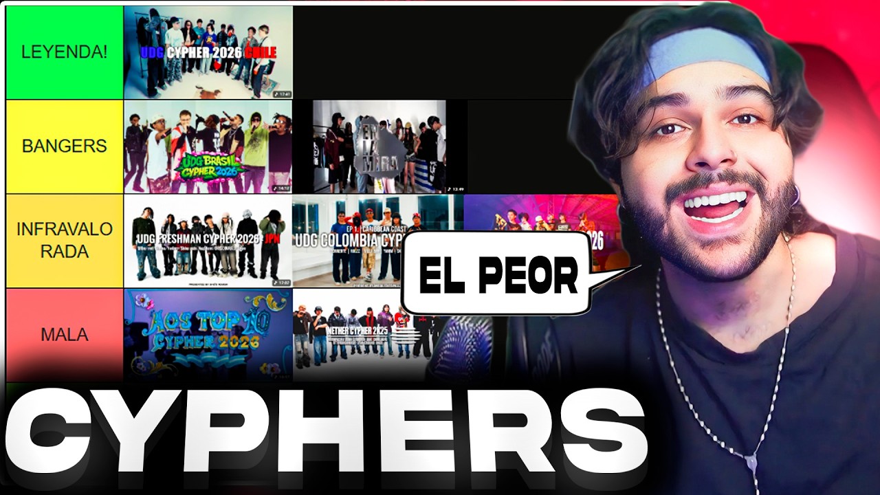 ¿CUÁL FUE EL MEJOR CYPHER? | TIERLIST DEFINITIVA UDG CYPHERS