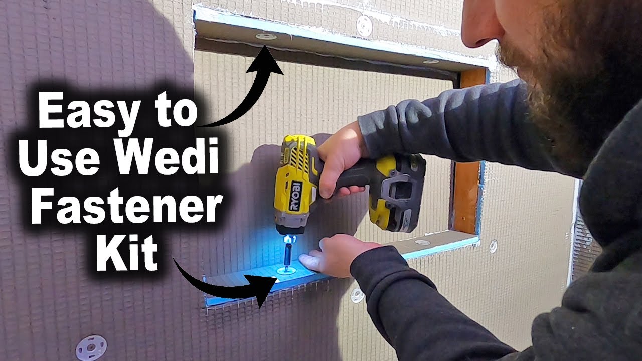 How to Use Wedi Fastening System | Wedi Board Shower System | The Fixer Clips