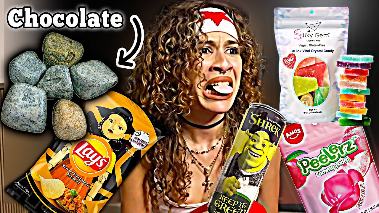 Rai prueba los Dulces Más Raros de Estados Unidos (Sale muy mal🤮)