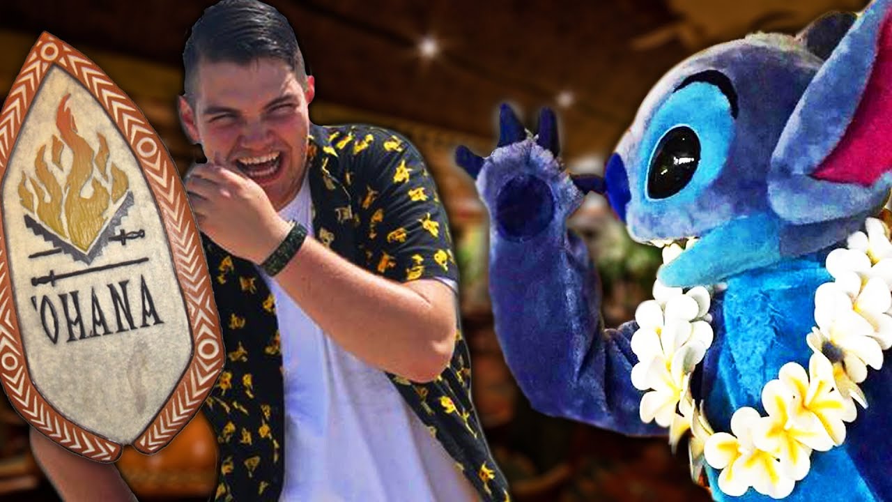 What???? Tyson!! Going to Ohana to meet STITCH??? There's no way.