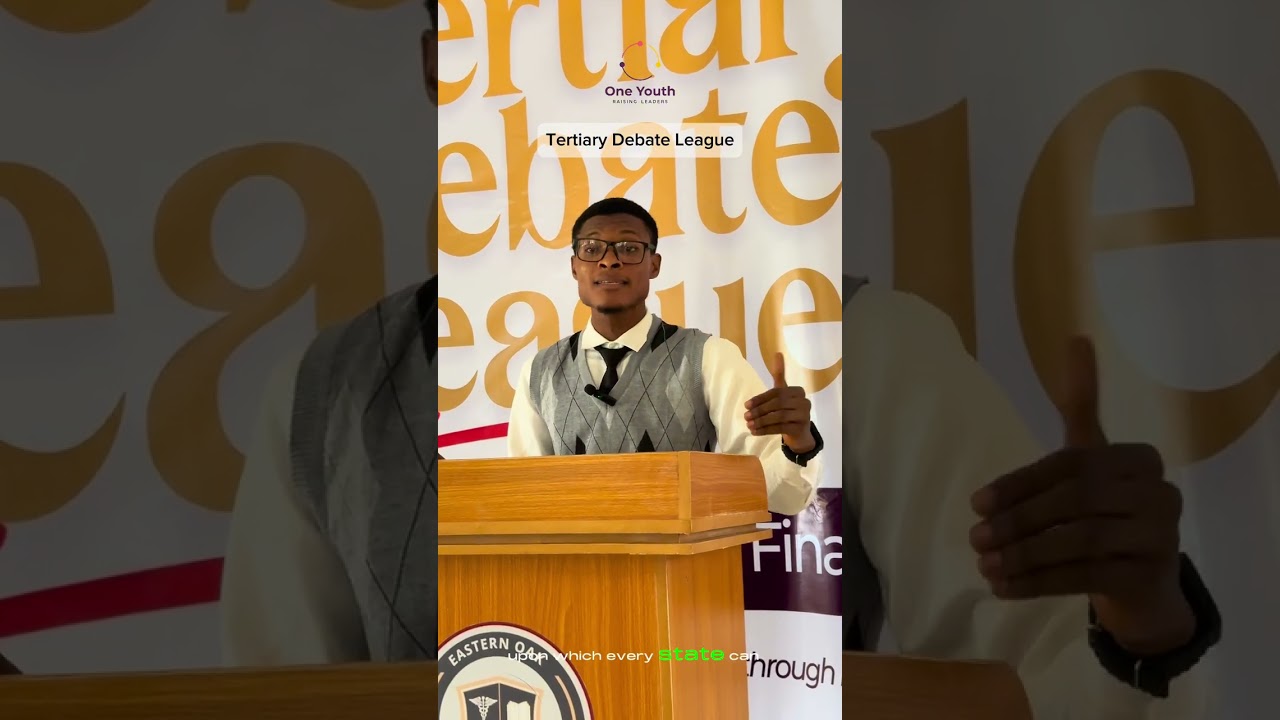 TERTIARY DEBATE LEAGUE -OCTO FINALS